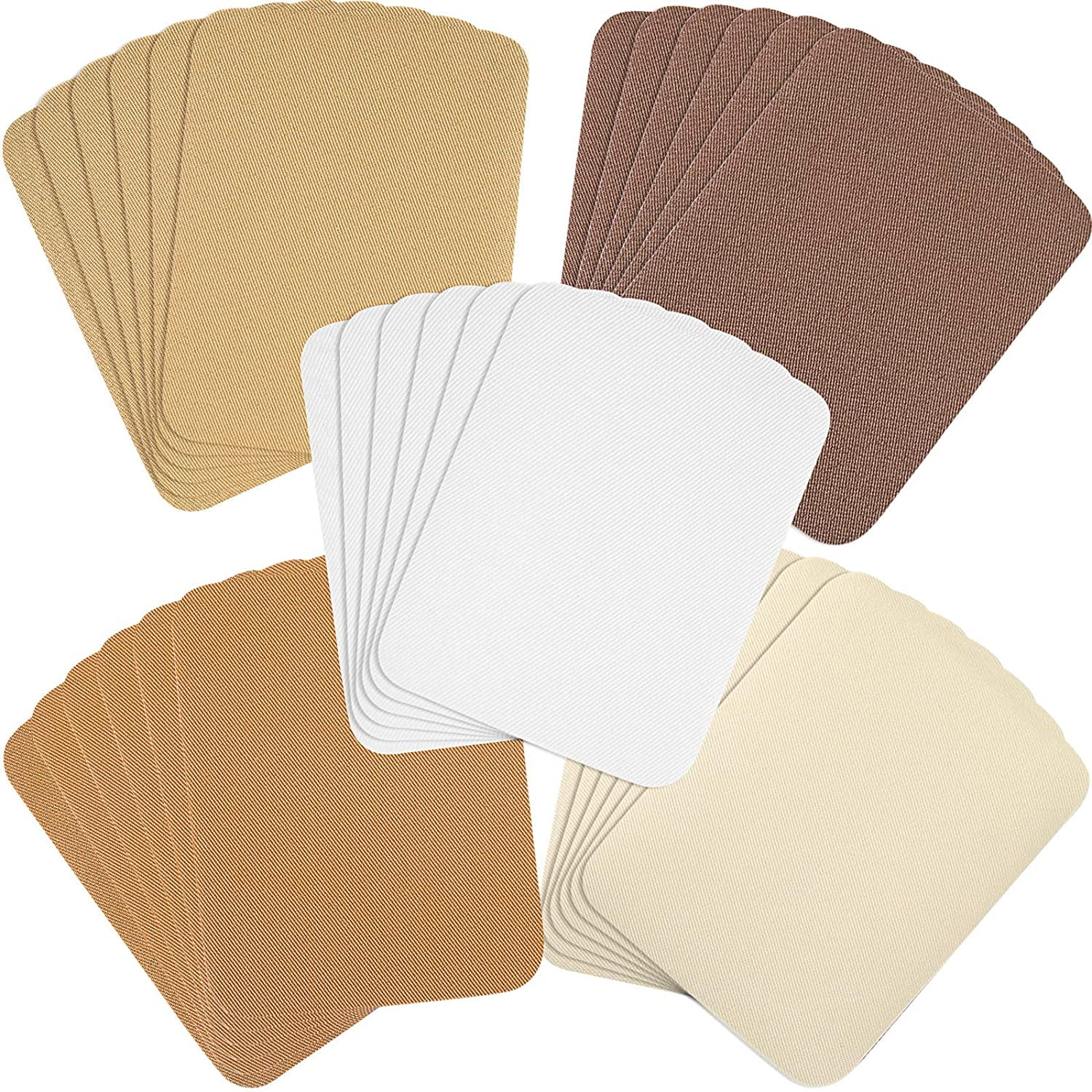 30 Pieces 3.8 x 5 Inches Fabric Iron-on Patches Iron on Mending Fabric Inside or Outside Clothing Repair Patch for Clothes Pants Vintage Colors Jackets Jeans 30 Pieces 3.8 x 5 Inches Fabric Iron-on Patches Iron on Mending Fabric Inside or Outside Clothing Repair Patch for Clothes Pants Vintage Colors Jackets Jeans